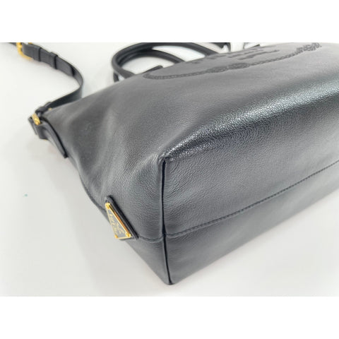PRADA 2WAY Handbag black WS31899