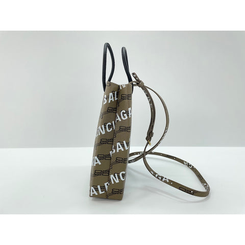 BALENCIAGA 2WAY Handbag Brown WS31901
