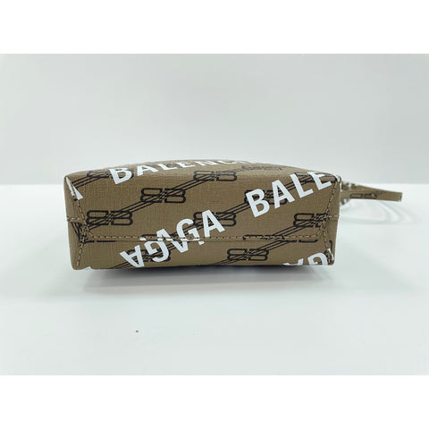 BALENCIAGA 2WAY Handbag Brown WS31901
