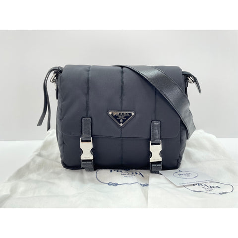 PRADA Shoulder Bag black WS31902