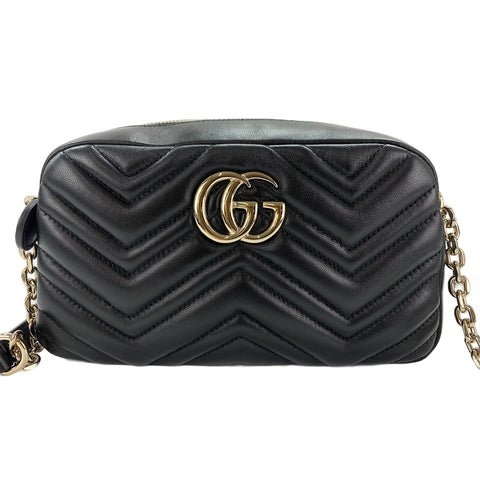GUCCI GG Marmont Shoulder Bag black WS31904