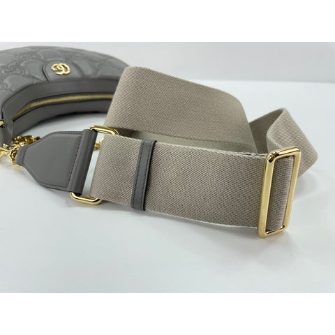 GUCCI 2WAY Handbag gray WS31905
