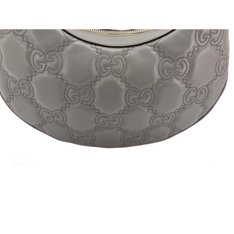 GUCCI 2WAY Handbag gray WS31905