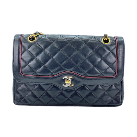 CHANEL Matrasse Shoulder Bag black WS31910