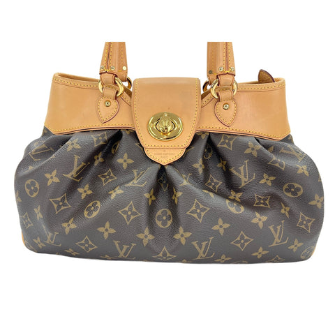 LOUIS VUITTON Boesi PM Handbag Brown WS31912