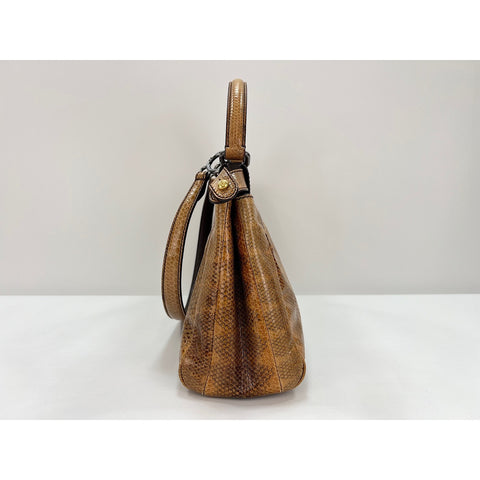 FENDI 2WAY Peekaboo Handbag Brown WS31913
