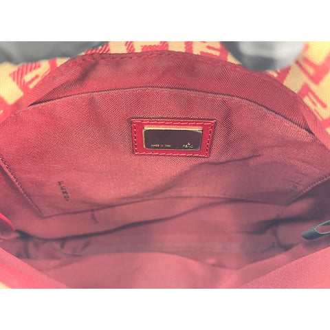 FENDI Kamsepochet Shoulder Bag Red WS31914