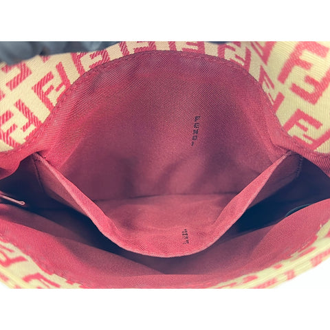 FENDI Kamsepochet Shoulder Bag Red WS31914