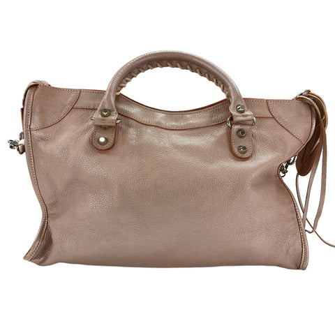 BALENCIAGA 2WAY Edge The City Handbag pink WS31915