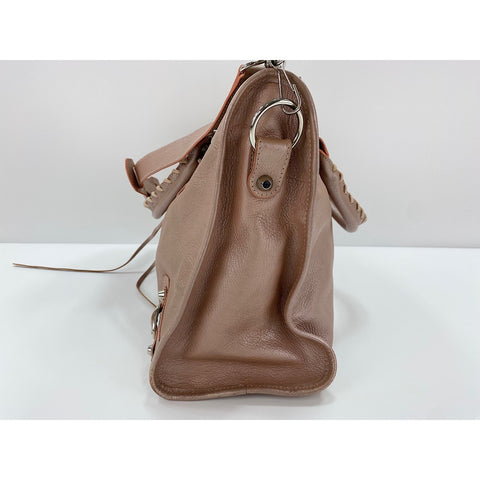 BALENCIAGA 2WAY Edge The City Handbag pink WS31915