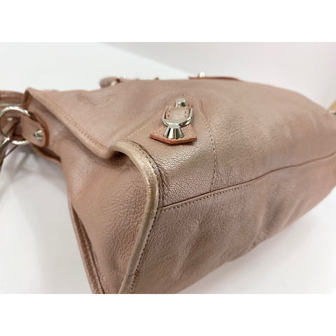 BALENCIAGA 2WAY Edge The City Handbag pink WS31915