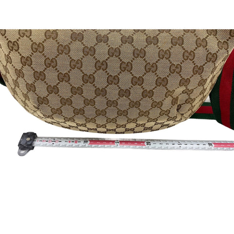 GUCCI Sherry line Shoulder Bag Brown WS31917