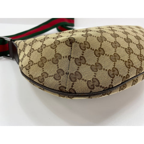 GUCCI Sherry line Shoulder Bag Brown WS31917