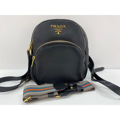 PRADA Backpack  Daypack black WS31920