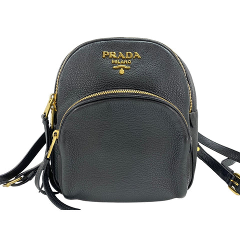 PRADA Backpack  Daypack black WS31920