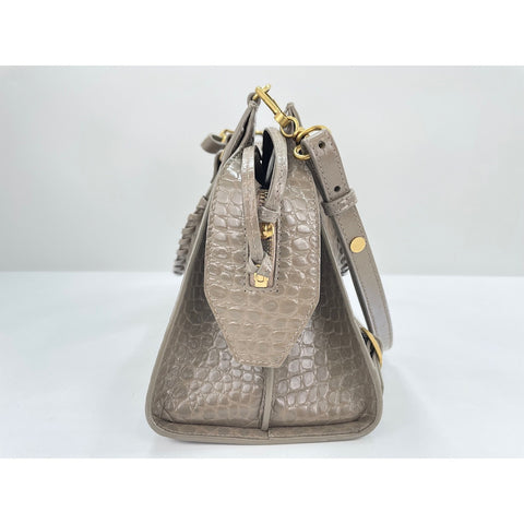 BALENCIAGA 2WAY Neo Classic City Handbag gray WS31922