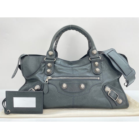 BALENCIAGA 2WAY The Giant Part-Time Handbag gray WS31923