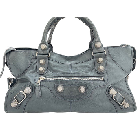 BALENCIAGA 2WAY The Giant Part-Time Handbag gray WS31923