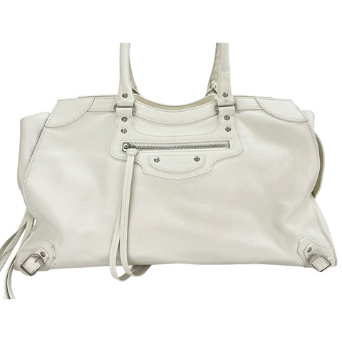 BALENCIAGA Neo classic Handbag white WS31924