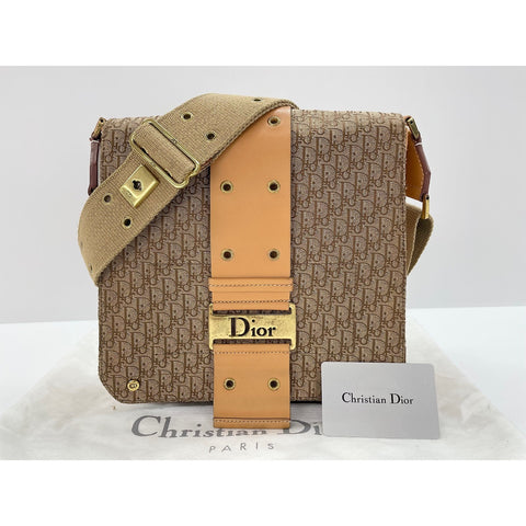 Christian Dior Street chic Shoulder Bag Brown WS31929