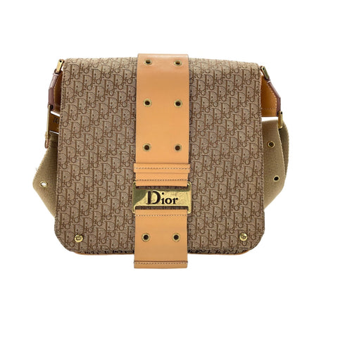 Christian Dior Street chic Shoulder Bag Brown WS31929