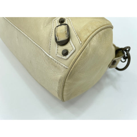 BALENCIAGA 2-Way Mini Twiggy Handbag beige WS31930