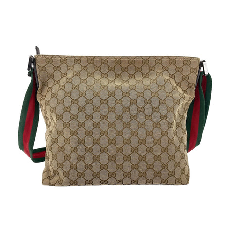 GUCCI Sherry line Shoulder Bag Brown WS31932