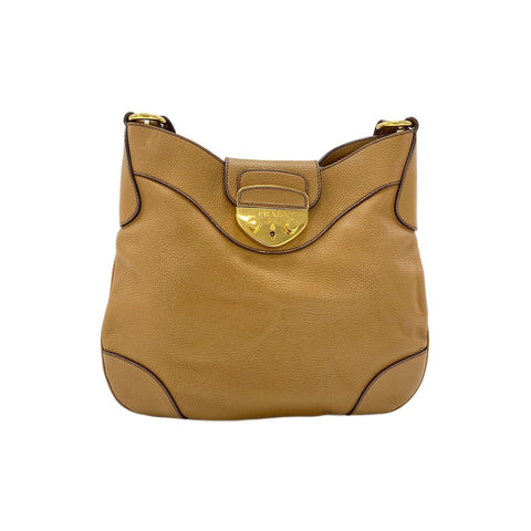 PRADA Shoulder Bag beige WS31933