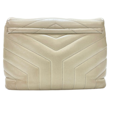 YVES SAINT LAURENT Lulu Small Shoulder Bag beige WS31934