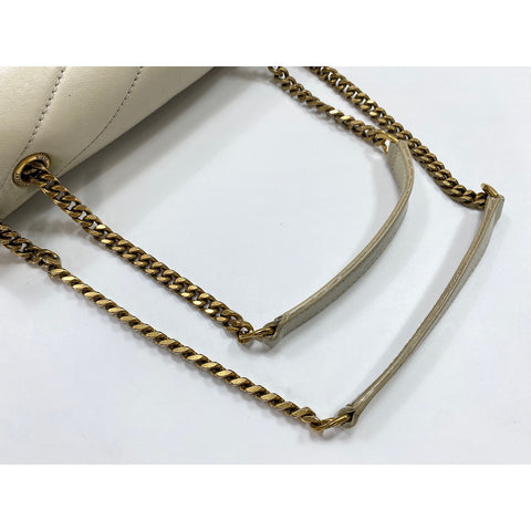YVES SAINT LAURENT Lulu Small Shoulder Bag beige WS31934