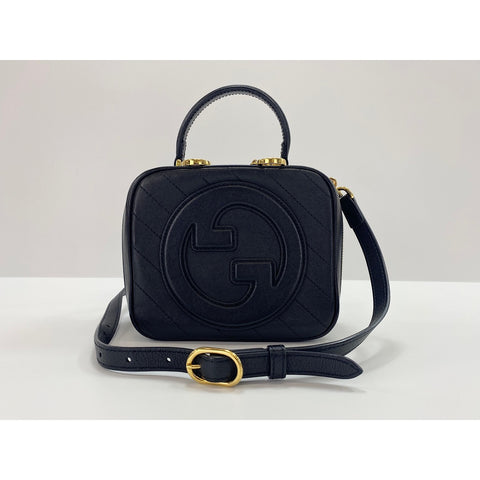 GUCCI 2WAY Blondie Handbag black WS31935