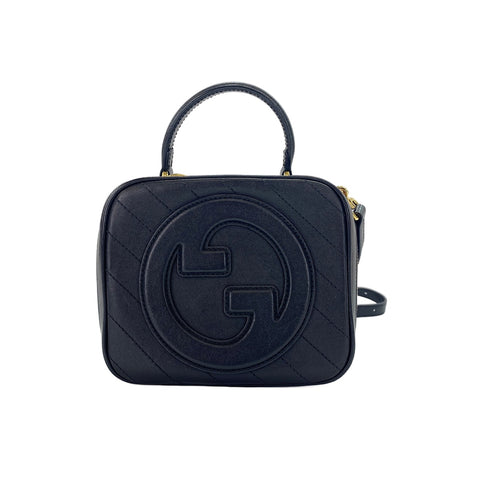 GUCCI 2WAY Blondie Handbag black WS31935