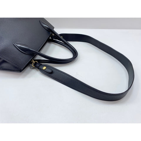 PRADA 2WAY Tote Bag black WS31936