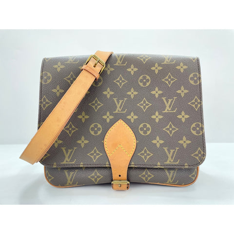 LOUIS VUITTON Cartouchiere GM Shoulder Bag Brown WS31939