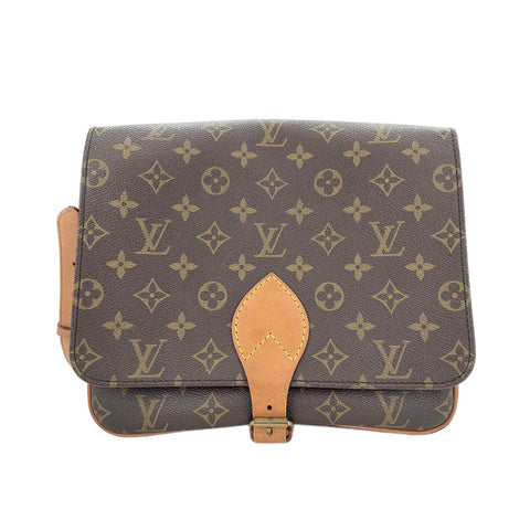 LOUIS VUITTON Cartouchiere GM Shoulder Bag Brown WS31939