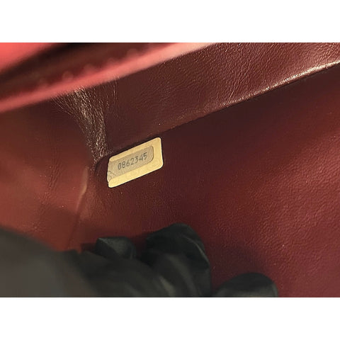 CHANEL Lambskin Matelasse25 Double Flap Shoulder Bag black WS31942