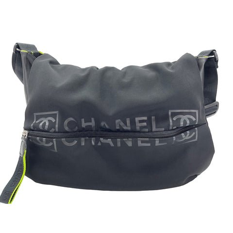 CHANEL Sports line Shoulder Bag black WS31944