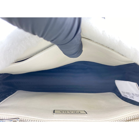 PRADA Shoulder Bag white WS31945