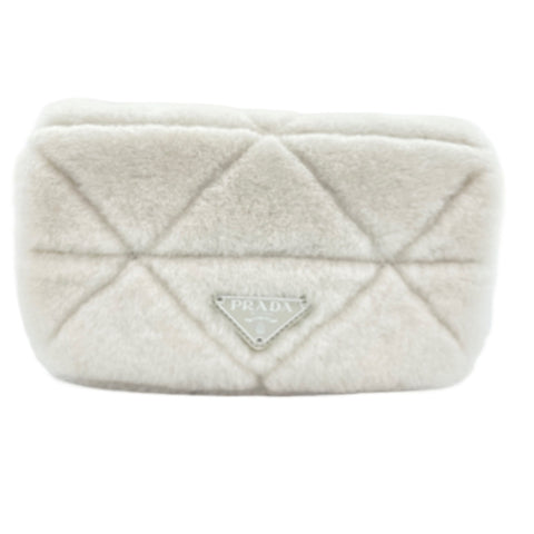PRADA Shoulder Bag white WS31945