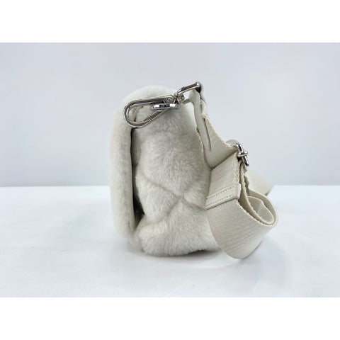 PRADA Shoulder Bag white WS31945