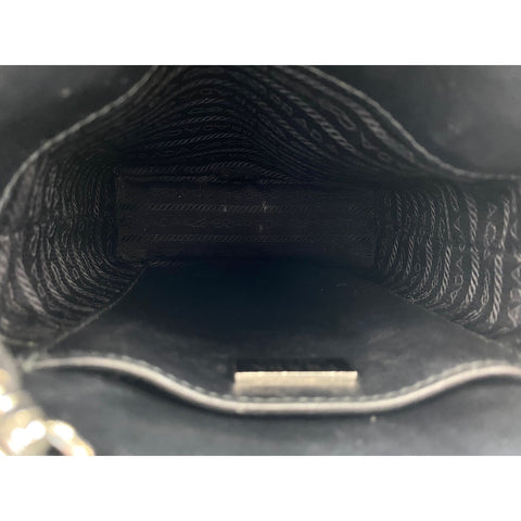 PRADA 2WAY Handbag black WS31946