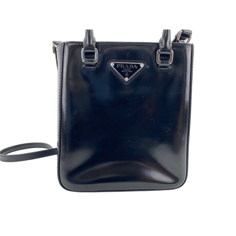 PRADA 2WAY Handbag black WS31946