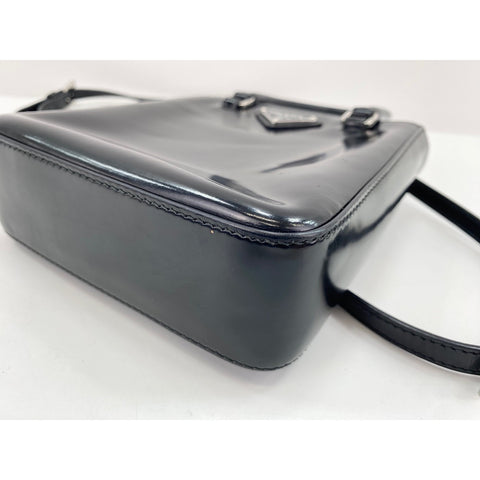 PRADA 2WAY Handbag black WS31946