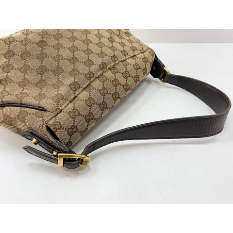 GUCCI Horsebit Shoulder Bag Brown WS31951