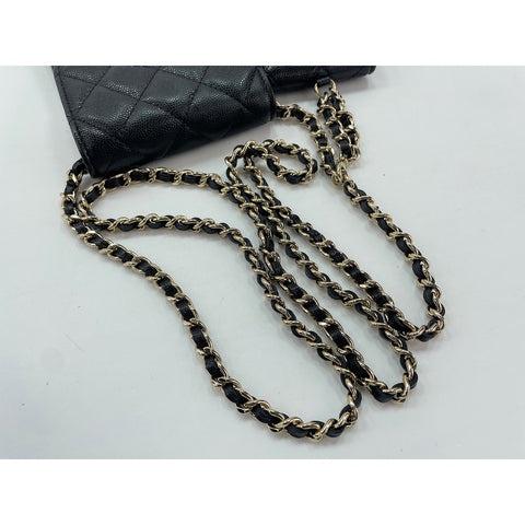 CHANEL Matrasse Shoulder Bag black WS31954
