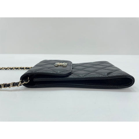 CHANEL Matrasse Shoulder Bag black WS31954