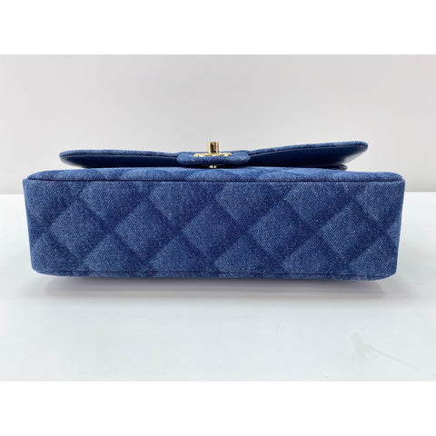 CHANEL 25 Shoulder Bag blue WS31960
