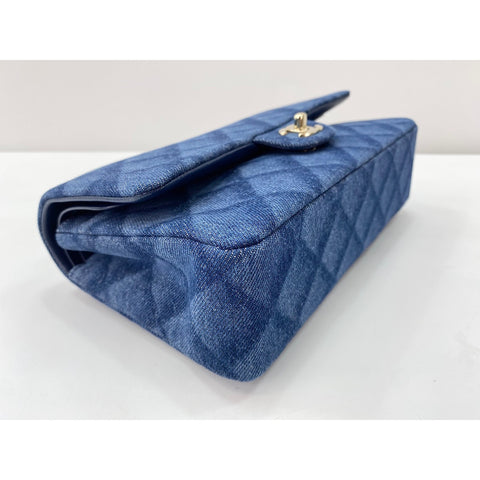 CHANEL 25 Shoulder Bag blue WS31960