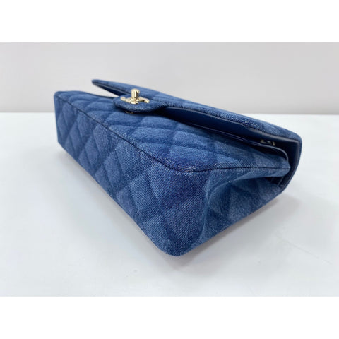 CHANEL 25 Shoulder Bag blue WS31960