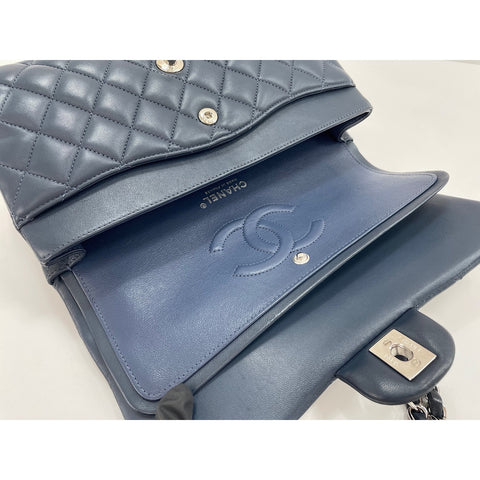 CHANEL Matrasse 25 Shoulder Bag Navy WS31963